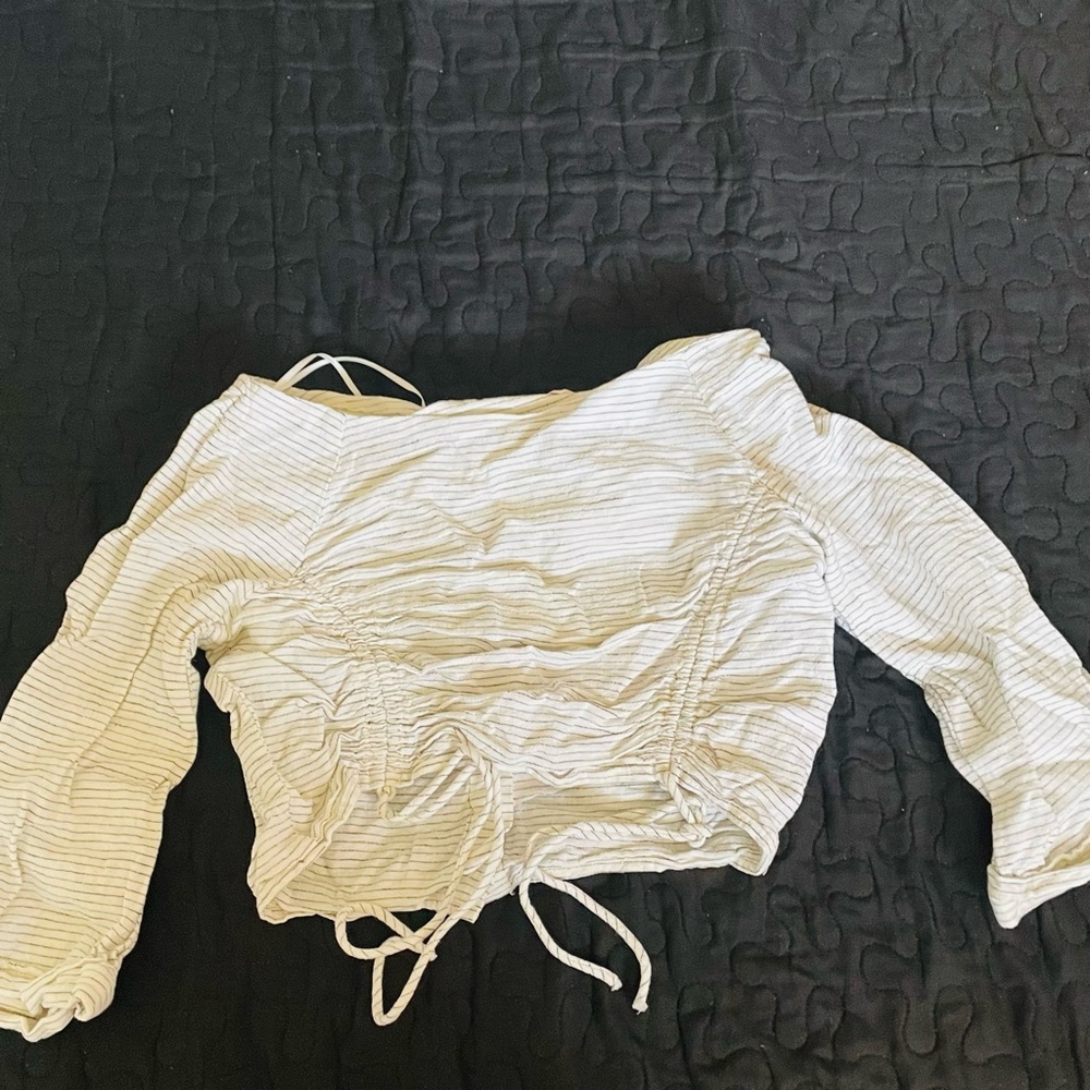 Zara crop top extra small size